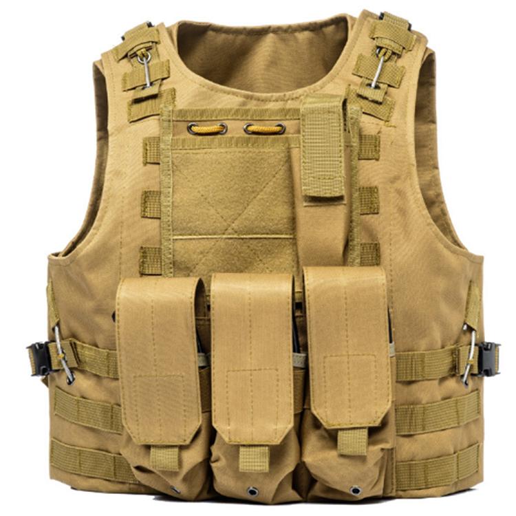 Adjustable Army Military Tactical Molle Combat Vest for Outdoor Training