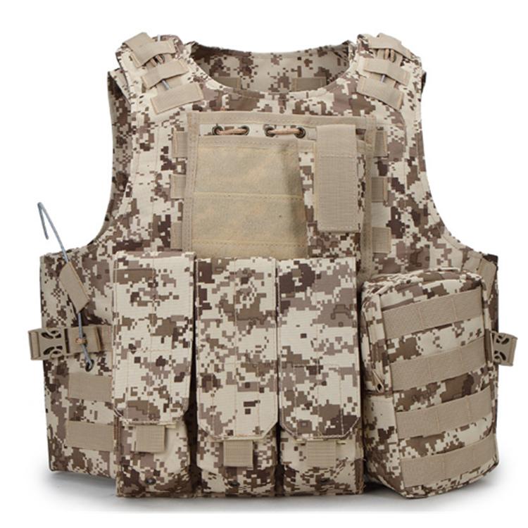 Heavy Duty Outdoor Training Army Military Tactical Vest for Special Forces Fought