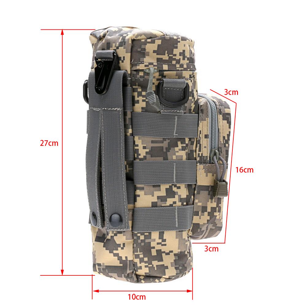 waterproof Camouflage outdoor Tactical water bottle bag Pouch