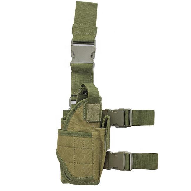 Camouflage Military Heavy Duty Nylon Police Security Tactical Army Leg Gun Holster