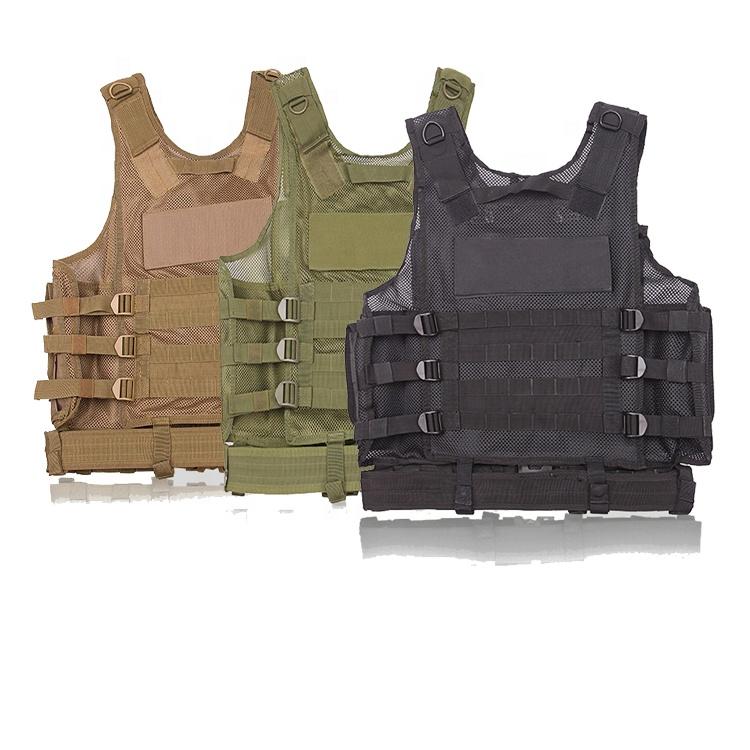 Combat Hunting Security CP Games Camouflage Military Men Airsoft Molle Tactical Vest