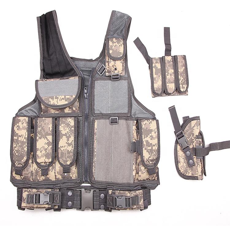 Military Army Equipment Lightweight Molle Multifunction Tactical Hunting Vest
