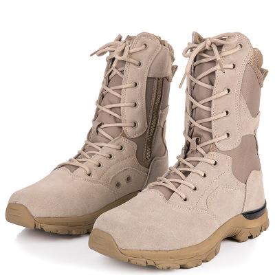 China supplier military boots tactical genuine lethe