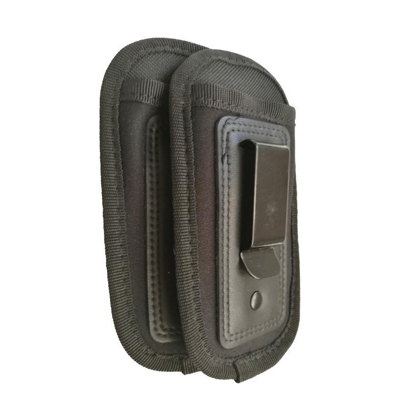 Universal Concealed Carry Mag Pouch IWB Clip Magazine Holster for Pistols Ammunition
