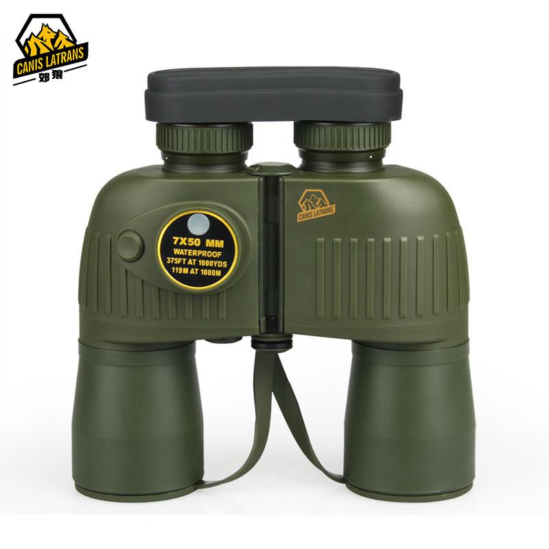 HK3-0043 Waterproof 7x50 military infrared night vision binoculars with compass and measure distance