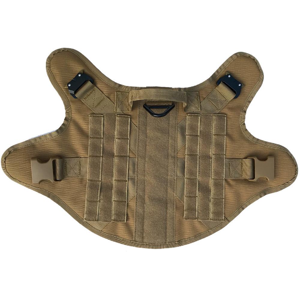 1000D nylon molle tactical dog vest, hotsale  high quality army dog vest,  nylon molle tactical dog vest in factory price