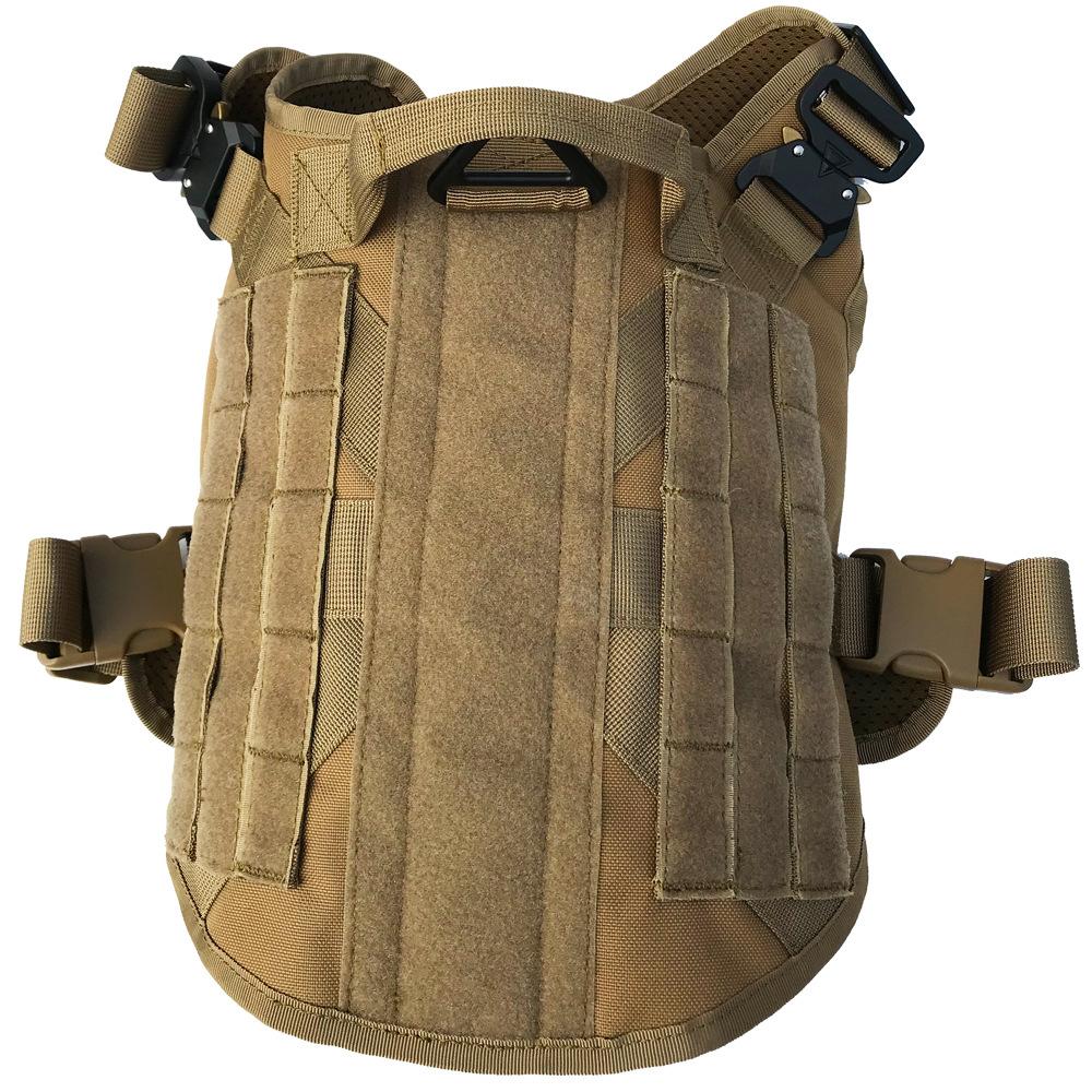 1000D nylon molle tactical dog vest, hotsale  high quality army dog vest,  nylon molle tactical dog vest in factory price
