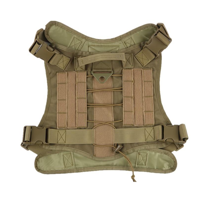 Military training dog tactical vest, police dog tactical vest, dog training tactical vest