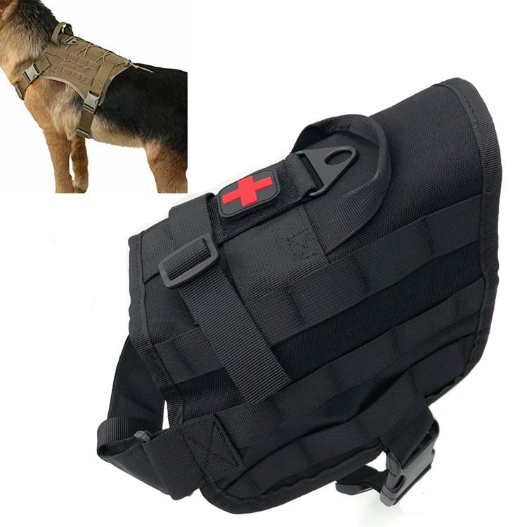 Premium Customized Tactical No Pull Adjustable Dog Vest Harness