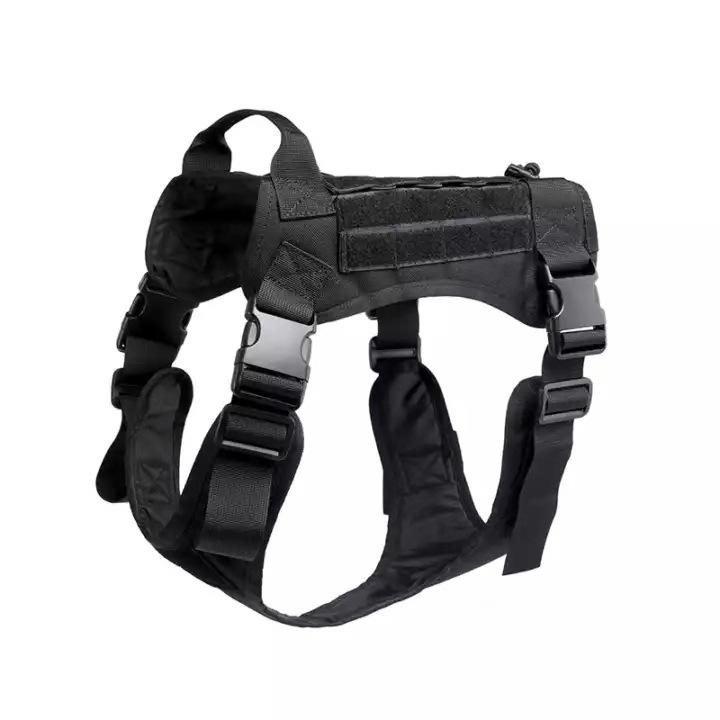 Shero Tactical Dog Vest Military Harness , Outdoor Training  Service Dog Tactical Vest, Police dog vest