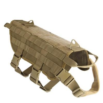 tactical dog clothes with moll system made by nylon for military