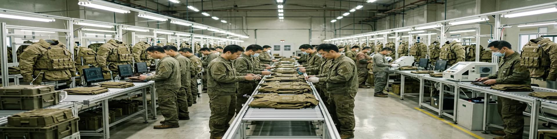 ORTACTICAL OEM ODM production line in Thailand factory