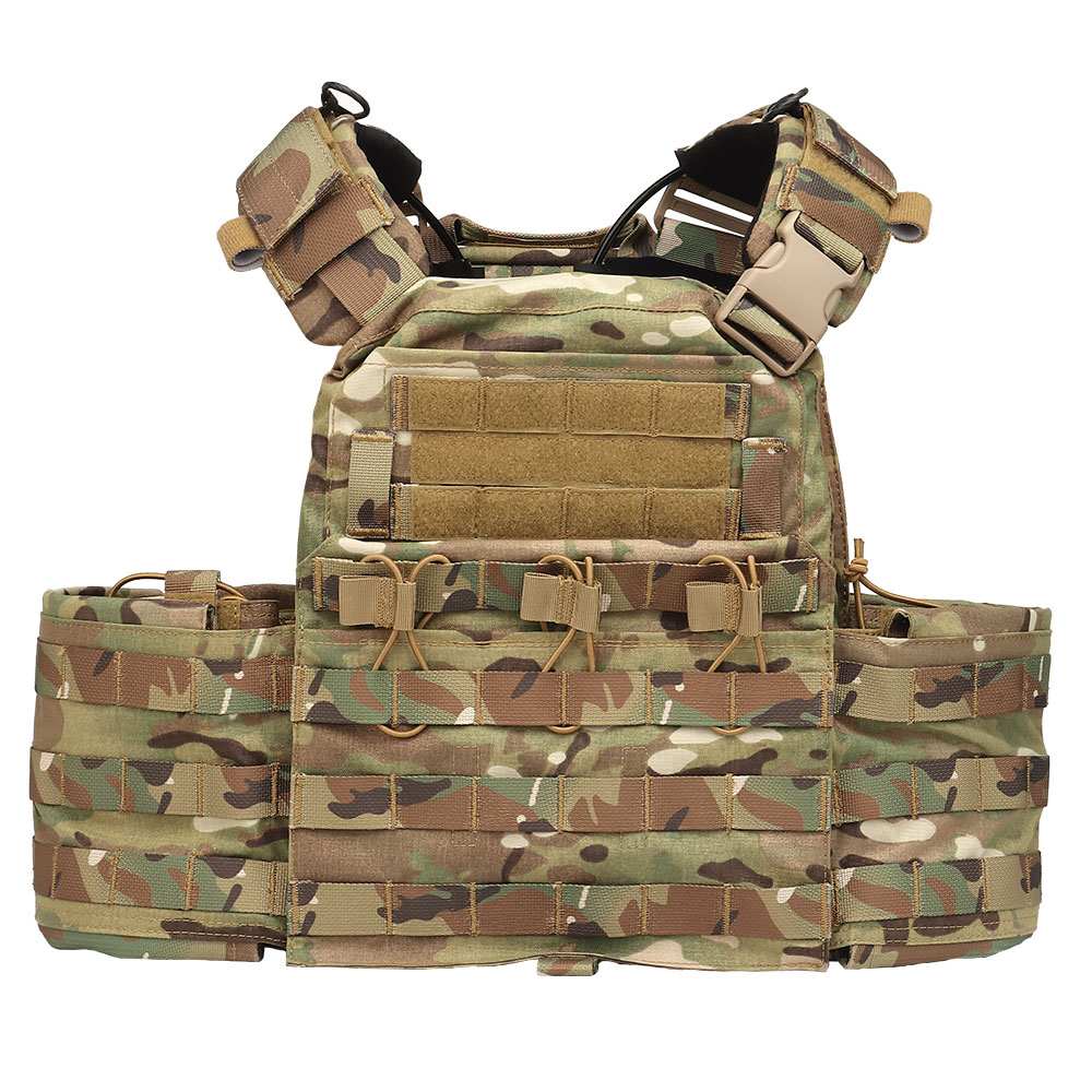 VE-69-CPC Multi-Combination Tactical Vest - Camouflage - Load-bearing Training Protective Heavy-duty Vest