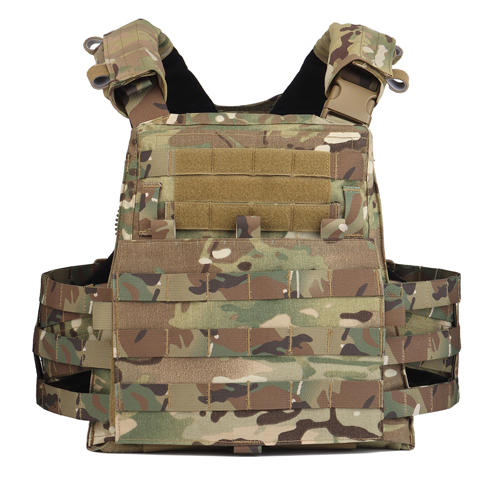 VE-71-AVS MBAV Trapezoidal Panel Bag Quick-Release Tactical Vest, compatible with SAPI MBAV Bulletproof Panel Soft Liner