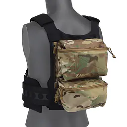 VE-75-ACC-06-Outdoor multi-functional modular detachable backpack with lightweight tactical equipment V5 PC double-bag camouflage back panel 9