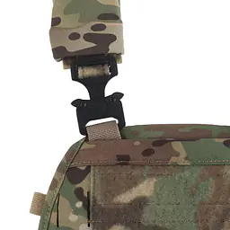 VE-75-V5-piece quick-disassembly tactical vest with a multi-functional MOLLE back zipper system 6