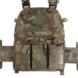 VE-75-V5-piece quick-disassembly tactical vest with a multi-functional MOLLE back zipper system 7