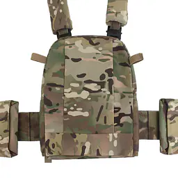 VE-75-V5-piece quick-disassembly tactical vest with a multi-functional MOLLE back zipper system 8