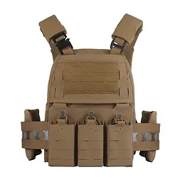 VE-75-V5-piece quick-disassembly tactical vest with a multi-functional MOLLE back zipper system 13
