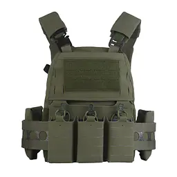 VE-75-V5-piece quick-disassembly tactical vest with a multi-functional MOLLE back zipper system 14