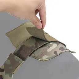 VE-73-LV-119 Tactical Vest - Side Quick-Release Pocket - Extension Zipper - Kevlar Fabric Chest Insert 5