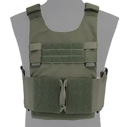 VE-73-LV-119 Tactical Vest - Side Quick-Release Pocket - Extension Zipper - Kevlar Fabric Chest Insert 11