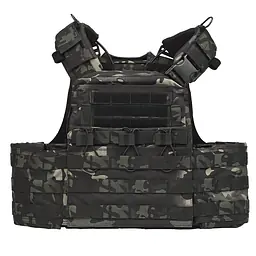 VE-69-CPC Multi-Combination Tactical Vest - Camouflage - Load-bearing Training Protective Heavy-duty Vest 2