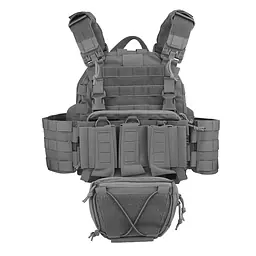 VE-77-ARC outdoor tactical jacket with heat dissipation mesh lining on the shoulders and abdomen, featuring Tubes quick-release system 6