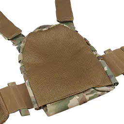 VE-77-ARC outdoor tactical jacket with heat dissipation mesh lining on the shoulders and abdomen, featuring Tubes quick-release system 12