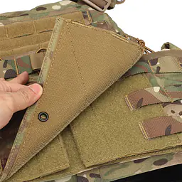 VE-69-CPC Multi-Combination Tactical Vest - Camouflage - Load-bearing Training Protective Heavy-duty Vest 11