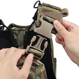 VE-69-CPC Multi-Combination Tactical Vest - Camouflage - Load-bearing Training Protective Heavy-duty Vest 12