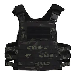 VE-71-AVS MBAV Trapezoidal Panel Bag Quick-Release Tactical Vest, compatible with SAPI MBAV Bulletproof Panel Soft Liner 2