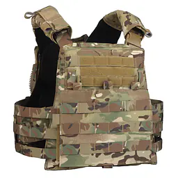VE-71-AVS MBAV Trapezoidal Panel Bag Quick-Release Tactical Vest, compatible with SAPI MBAV Bulletproof Panel Soft Liner 7
