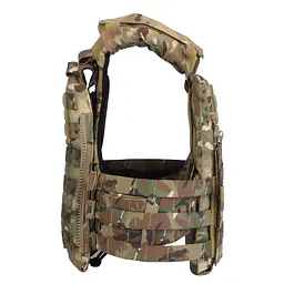 VE-71-AVS MBAV Trapezoidal Panel Bag Quick-Release Tactical Vest, compatible with SAPI MBAV Bulletproof Panel Soft Liner 8