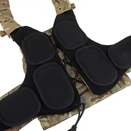VE-71-AVS MBAV Trapezoidal Panel Bag Quick-Release Tactical Vest, compatible with SAPI MBAV Bulletproof Panel Soft Liner 11