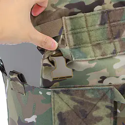 VE-73-Systems LV-119 Back Expansion Zipper, Snap Fastener, Side Panel Quick Release Compartment 11