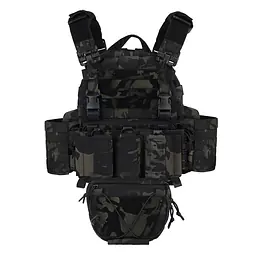 VE-77-ARC outdoor tactical jacket with heat dissipation mesh lining on the shoulders and abdomen, featuring Tubes quick-release system 2
