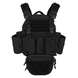 VE-77-ARC outdoor tactical jacket with heat dissipation mesh lining on the shoulders and abdomen, featuring Tubes quick-release system 3
