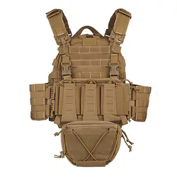 VE-77-ARC outdoor tactical jacket with heat dissipation mesh lining on the shoulders and abdomen, featuring Tubes quick-release system 4