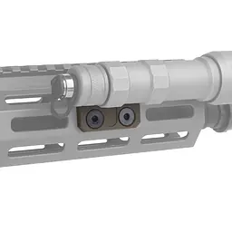 FL-ACC-46-Harley Vertical/Side Flashlight Base （M-LOK） 3