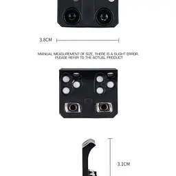 FL-ACC-46-Harley Vertical/Side Flashlight Base （M-LOK） 6
