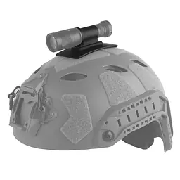 FL-ACC-55- Helmet Magic Fastener Flashlight Mount（With Barrel） 8