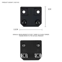 FL-ACC-42- Metal Vertical Flashlight Base（M-LOK） 3