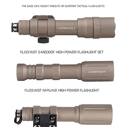 FL-ACC-43-Flashlight Side Base （M-LOK） 4