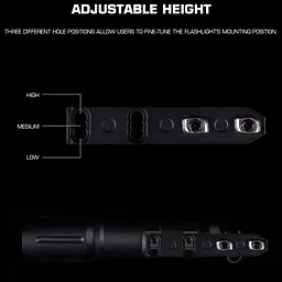 FL-ACC-44-Flashlight Extension Base （M-LOK） 8