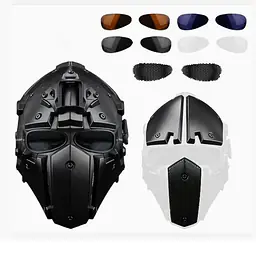 Riding Helmet Mask Head 1