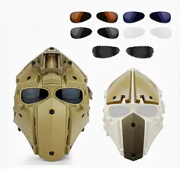 Riding Helmet Mask Head 2