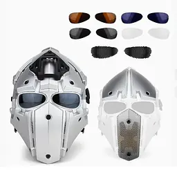 Riding Helmet Mask Head 4