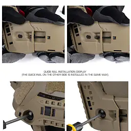HL-40-Modular ARC Rail SF Helmet Set 14
