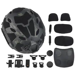 HL-31-FAST SF SUPER HIGH CUT HELMET (Lightweight Version) 6